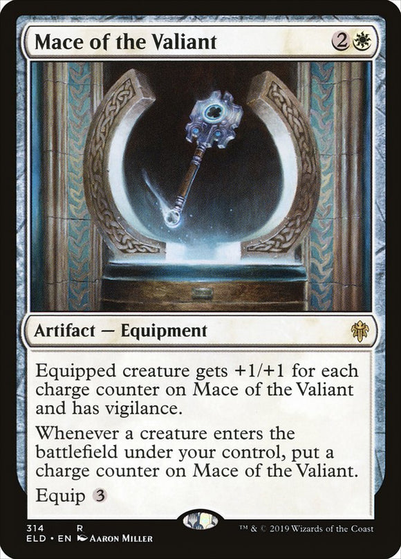 Maza del Valiente [Trono de Eldraine] 