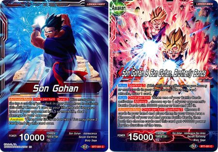 Son Gohan // Son Gohan y Son Goten, Lazos fraternales (BT7-001) [El asalto de los Saiyans] 