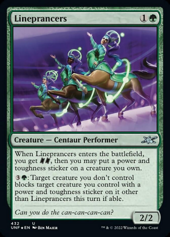 Lineprancers (Galaxy Foil) [Unfinity] 