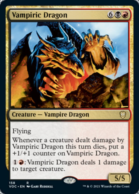 Dragón vampírico [Innistrad: Crimson Vow Commander] 