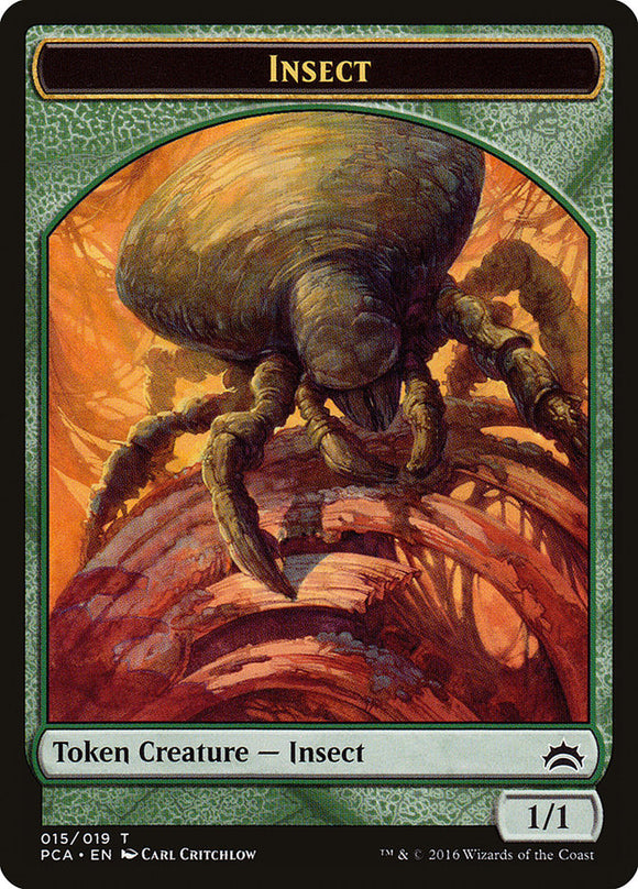 Ficha de insecto [Fichas de antología de Planechase] 