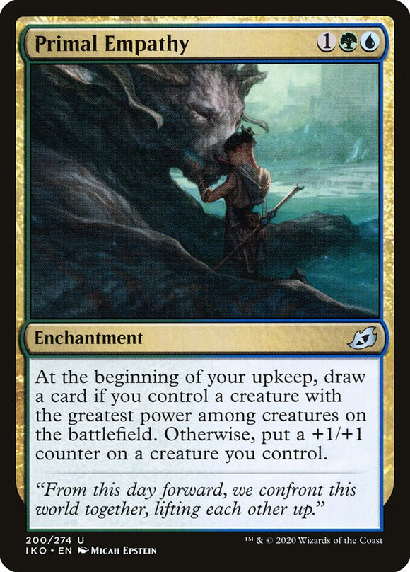 Empatía primordial [Ikoria: Lair of Behemoths] 