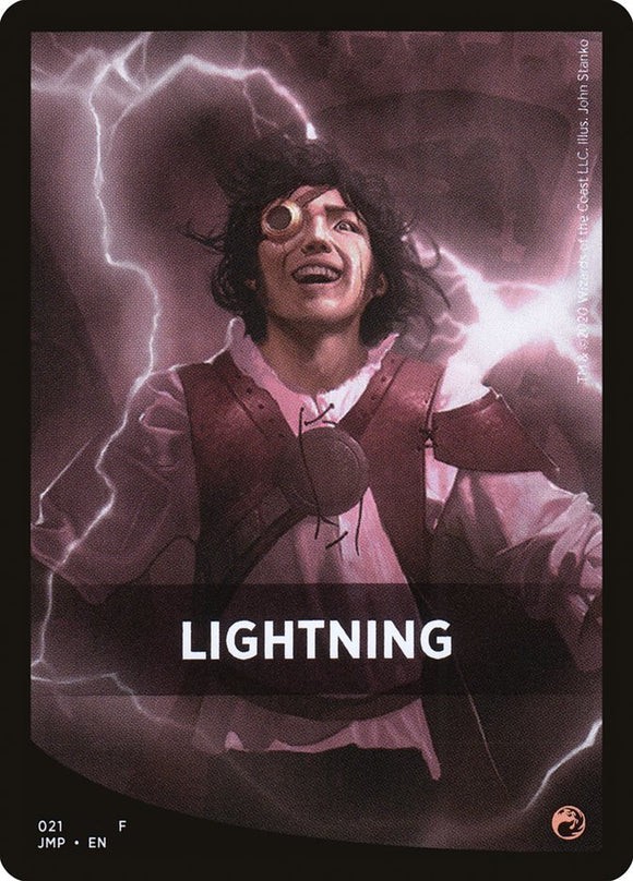 Tarjeta temática de relámpagos [Jumpstart Front Cards] 