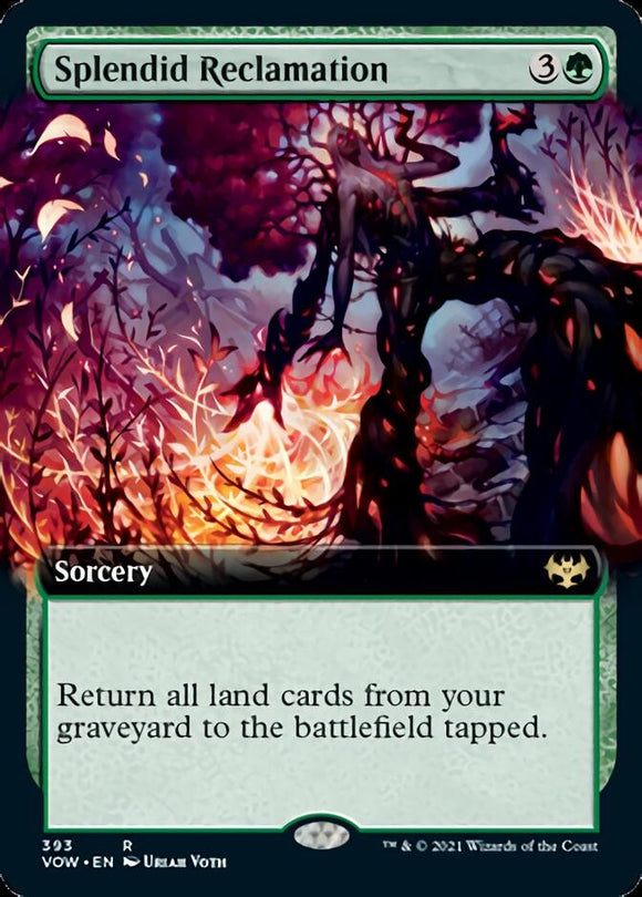 Recuperación espléndida (ilustración ampliada) [Innistrad: Crimson Vow] 