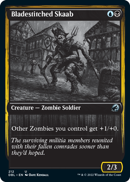 Skaab cosido con cuchillas [Innistrad: Double Feature] 