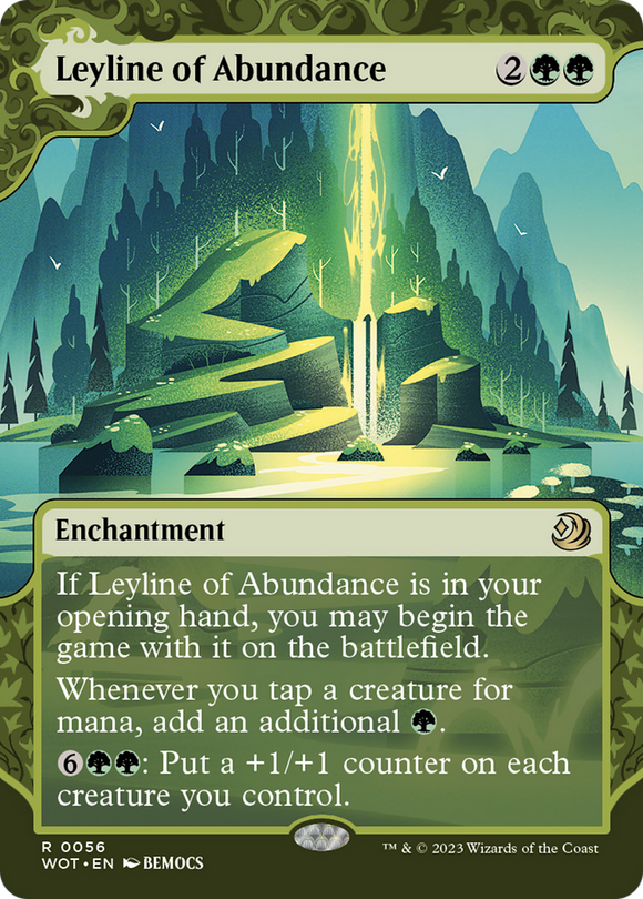Línea Mágica de la Abundancia [Wilds of Eldraine: Enchanting Tales] 