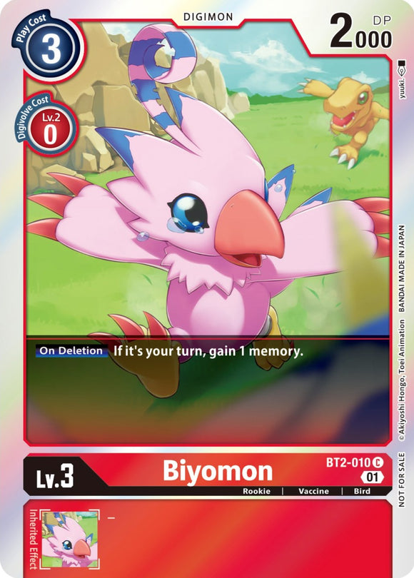 Biyomon [BT2-010] (Paquete de entrada especial ST-11) [Lanzamiento de promociones especiales] 