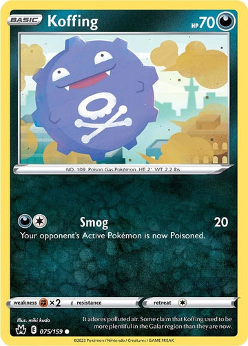Koffing (075/159) [Espada y escudo: Corona Zenith] 