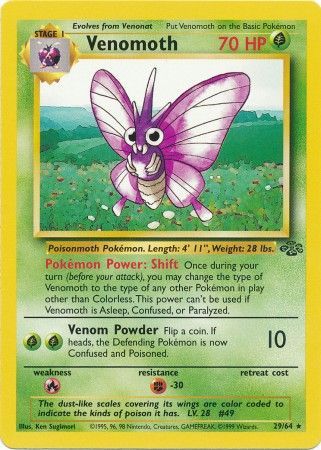 Venomoth (29/64) [Jungla ilimitada] 