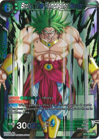 Broly, el horror desenfrenado (BT1-073) [Batalla galáctica] 