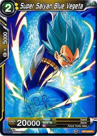 Super Saiyan Blue Vegeta (BT7-076) [El asalto de los Saiyans] 