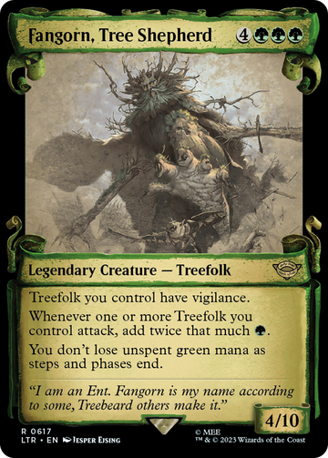Fangorn, el pastor de los árboles [El Señor de los Anillos: Pergaminos de presentación de Cuentos de la Tierra Media] 