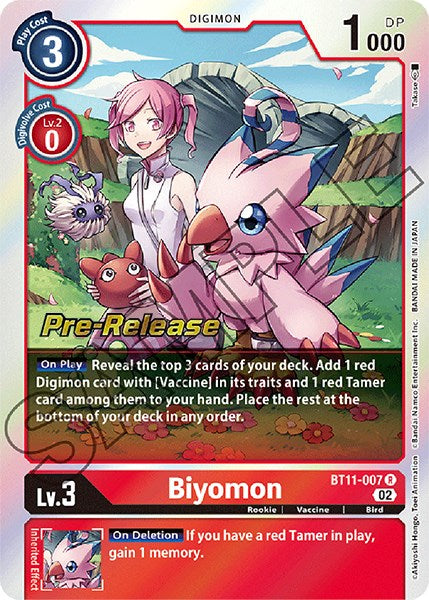 Biyomon [BT11-007] [Promociones previas al lanzamiento de la fase dimensional] 