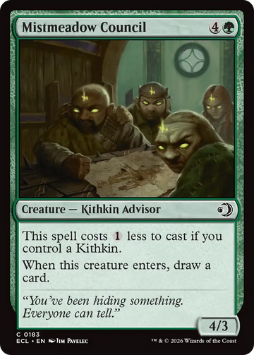 Mistmeadow Council [Lorwyn Eclipsed]