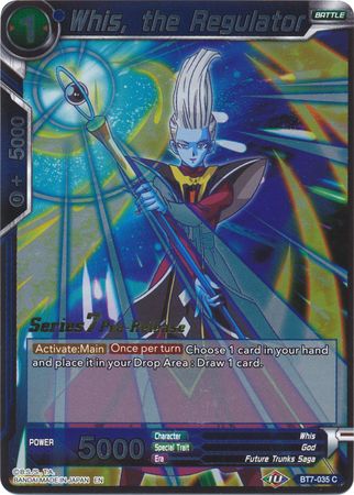 Whis, el Regulador (BT7-035_PR) [Promociones previas al lanzamiento de El Asalto de los Saiyajin] 