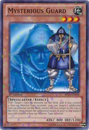 Guardia Misterioso [BP01-EN058] Starfoil Raro 