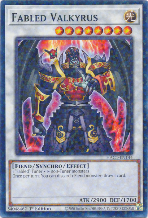Valkyrus legendaria (Terminal de duelo) [HAC1-EN144] Común 