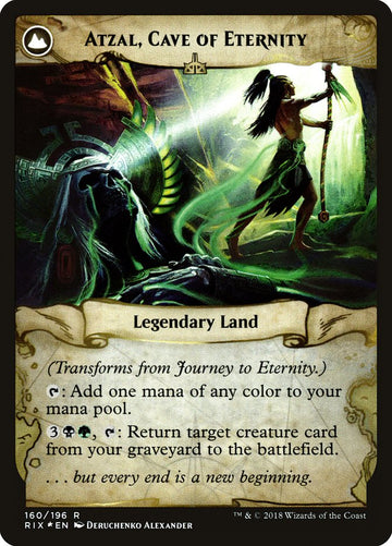 Journey to Eternity // Atzal, Cave of Eternity [Rivals of Ixalan Prerelease Promos] - 0