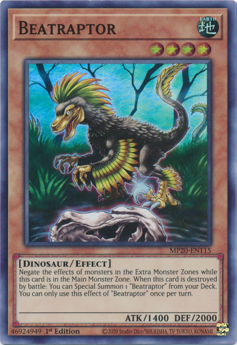 Beatraptor [MP20-EN115] Súper Raro 