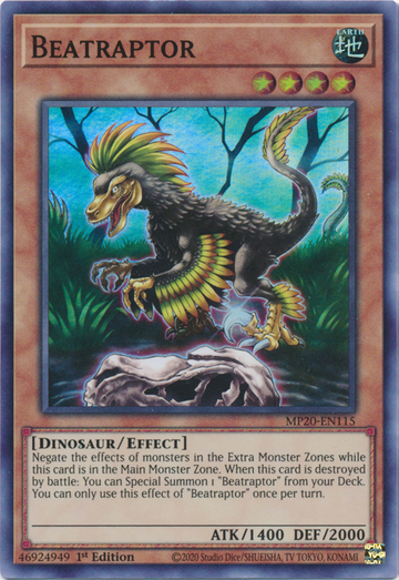 Beatraptor [MP20-EN115] Súper Raro 