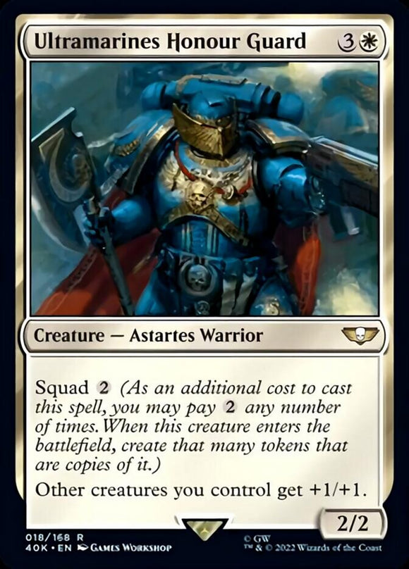 Guardia de honor de los Ultramarines (reflectante de Surge) [Warhammer 40,000] 