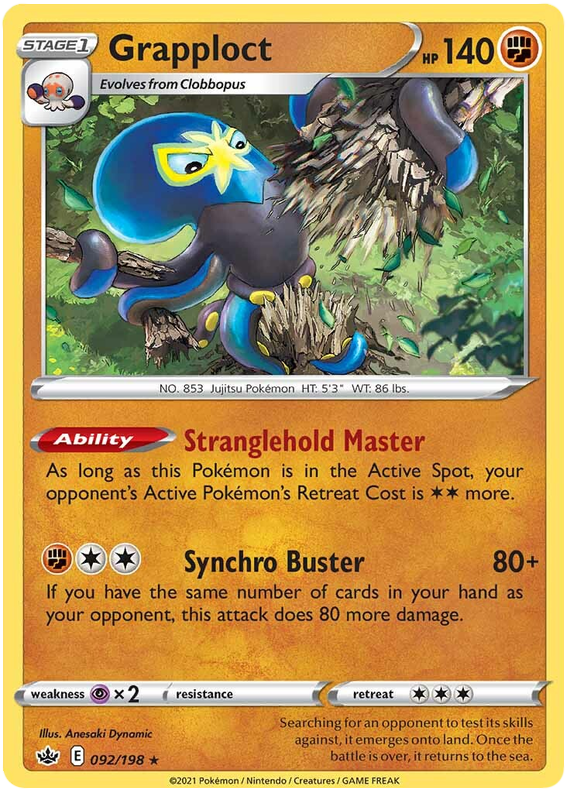 Grapploct (092/198) [Espada y escudo: Reinado escalofriante] 