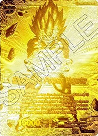 Vegeta // Explosive Power Vegeta (Final del Campeonato 2019) (Lámina metálica dorada) (EX03-07) [Tarjetas de promoción del torneo] 