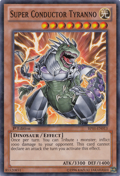Superconductor Tyranno [BP01-EN013] Starfoil Raro 