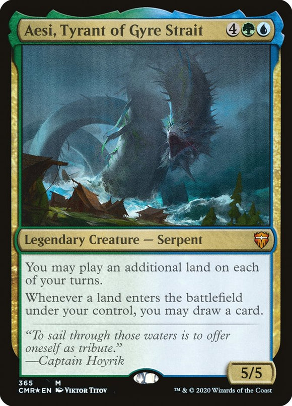 Aesi, tirano del estrecho de Gyre [Commander Legends] 
