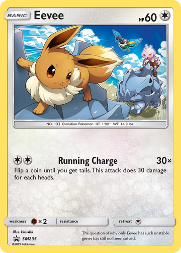 Eevee (SM235) [Sol y Luna: promociones de Black Star] 