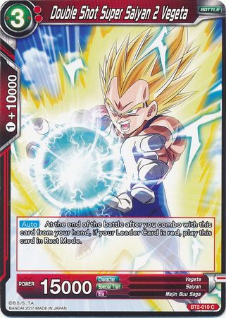 Vegeta Super Saiyan 2 de doble disparo (BT2-010) [Union Force] 
