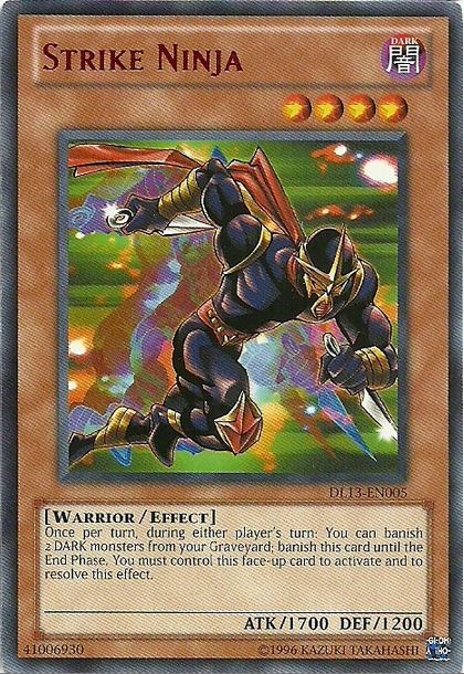 Strike Ninja (Rojo) [DL13-EN005] Raro 
