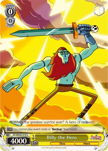 Billy el héroe (AT/WX02-019 U) [Hora de aventuras] 