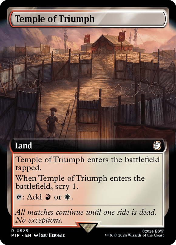 Templo del Triunfo (ilustración ampliada) [Fallout] 