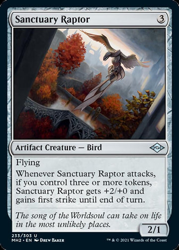 Sanctuary Raptor [Modern Horizons 2] - 0