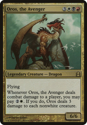 Oros, el vengador (de gran tamaño) [Commander 2011 de gran tamaño] 