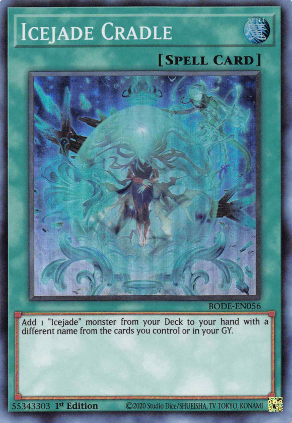 Cuna de jade de hielo [BODE-EN056] Super rara 
