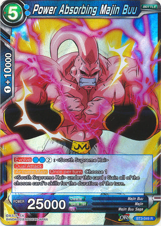 Majin Buu que absorbe energía (BT3-049) [Cross Worlds] 
