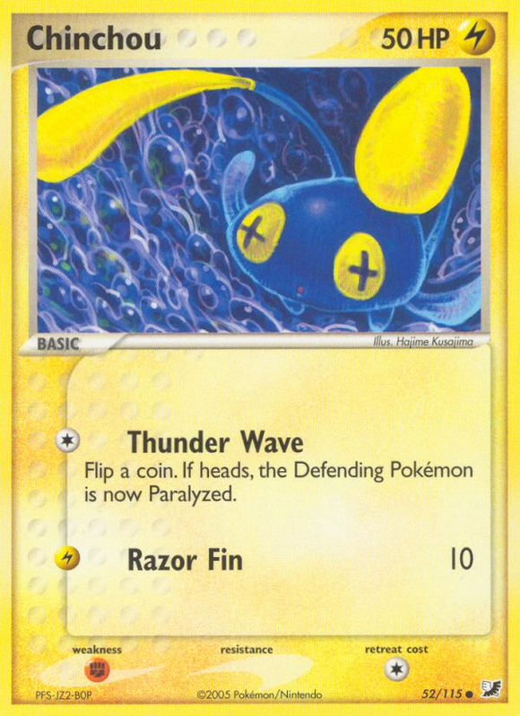 Chinchou (52/115) [EX: Fuerzas invisibles] 