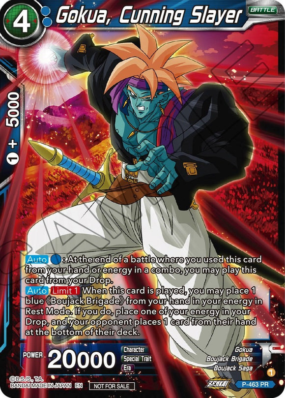 Gokua, Astuto Asesino (Z03 Dash Pack) (P-463) [Tarjetas de Promoción] 