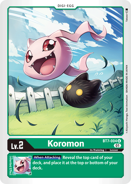Koromon [BT7-004] [Próxima aventura] 