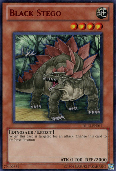 Stego negro (rojo) [DL13-EN011] Raro 