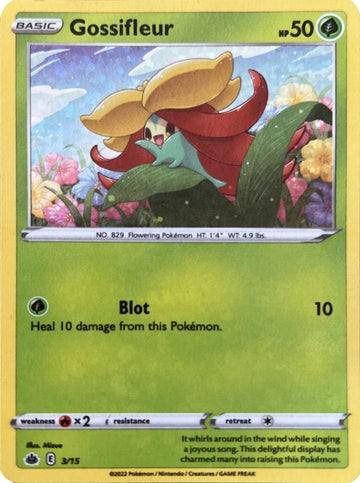 Gossifleur (15/3) [Promociones de McDonald's: Batalla de combates] 