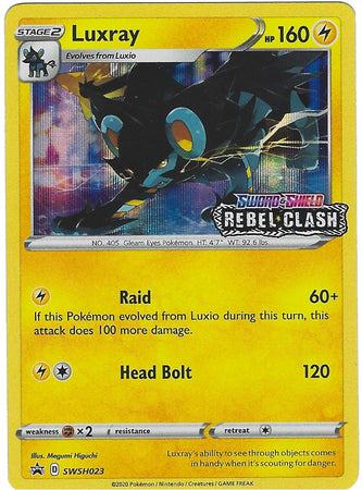 Luxray (SWSH023) (Promoción de prelanzamiento) [Promociones de Sword &amp; Shield: Black Star] 