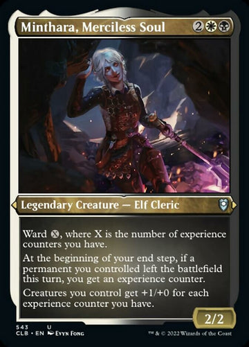 Minthara, alma despiadada (grabado en lámina) [Commander Legends: Battle for Baldur's Gate] 