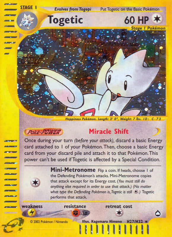 Togetic (H27/H32) [Aquapolis] 