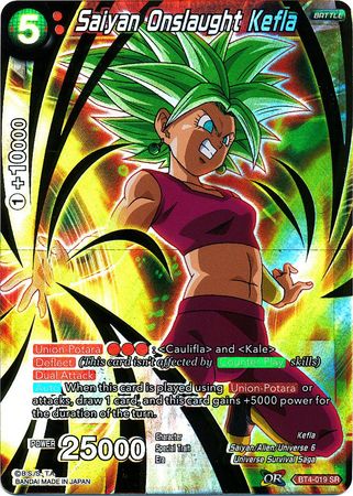 Saiyan Onslaught Kefla (BT4-019) [Guerra colosal] 