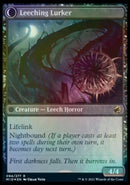 Curse of Leeches // Leeching Lurker [Innistrad: Midnight Hunt Prerelease Promos]-2