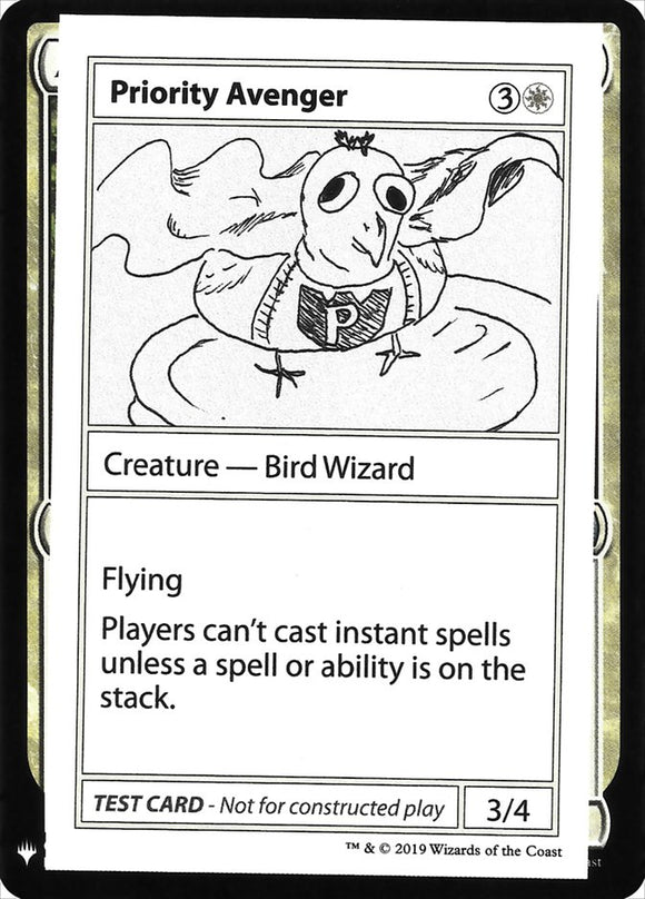 Vengador prioritario [Tarjetas de prueba de Mystery Booster] 