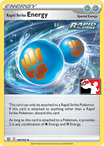 Rapid Strike Energy (140/163) [Prize Pack Series Two] - 0
